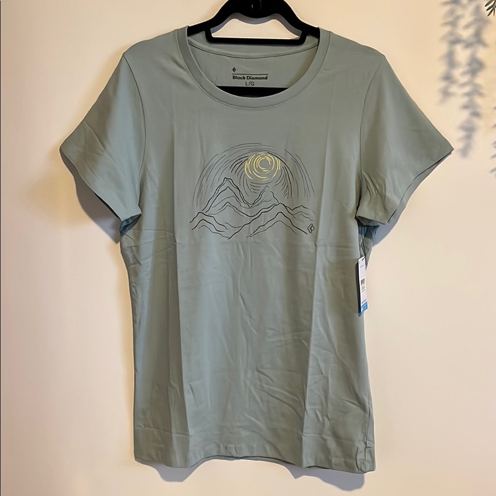 Black Diamond Women's Summit Scribble Graphic Tee